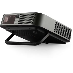 ViewSonic M2e 1080p Portable Projector with 1000 LED Lumens, H/V Keystone, Auto Focus, Harman Kardon Bluetooth Speakers, H