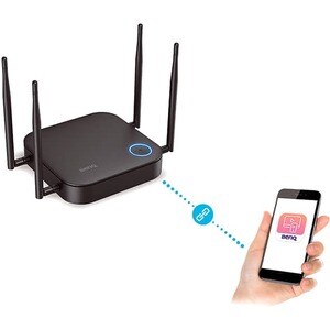 Gateway di presentazione wireless BenQ InstaShow S WDC20 - IEEE 802.11ac - 1,14 Gbit/s - 2,40 GHz, 5 GHz - 4 x Antenna/e e