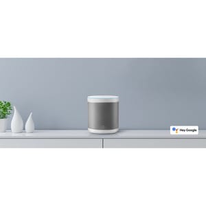 MI Bluetooth Smart Speaker - 12 W RMS - Google Assistant Supported - White - Wireless LAN