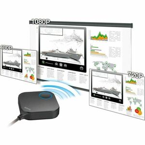 BenQ InstaShow WDC10HC Dualband Wi-Fi 5 IEEE 802.11ac 867 Mbit/s Wireless Presentation Gateway - 5 GHz, 2,40 GHz - 2 x Ext
