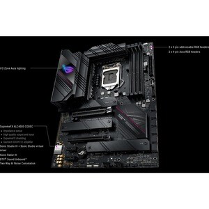 Asus ROG Strix B560-E GAMING WIFI Desktop Motherboard - Intel B560 Chipset - Socket LGA-1200 - Intel Optane Memory Ready -