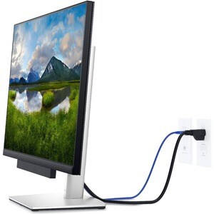 Dell P2722HE 68.6 cm (27") Full HD WLED LCD Monitor - 16:9 - Black, Silver - 685.80 mm Class - In-plane Switching (IPS) Te