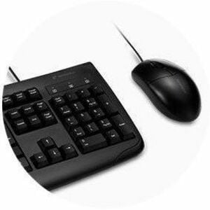 Kensington Pro Fit Wired Washable Mouse - Rugged - Optical - Cable - Black - USB Type A - 1600 dpi - Scroll Wheel - 3 Butt