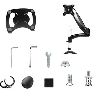 StarTech.com Mounting Arm for Notebook, Monitor - Black - Height Adjustable - 1 Display(s) Supported - 86.4 cm (34") Scree