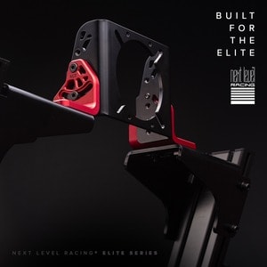 Next Level Racing F-GT Elite Formula & GT Aluminum Profile Simulator Cockpit - Front & Side Mount - For Gaming