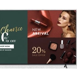 LG 75UR640S 1905 mm 4K UHD LCD Digital Signage Display - 3840 x 2160 - Direct LED - 330 cd/m² - 2160p - USB - HDMI - Seria