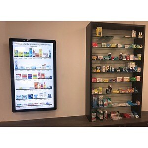 AllSee AO22H 22" LCD Digital Signage Display - 24 Hours/7 Days Operation - In-plane Switching (IPS) Technology - Touchscre