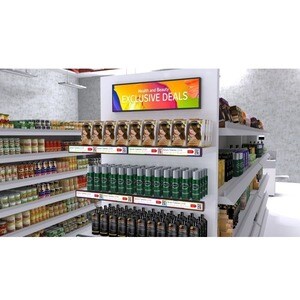 AllSee WS37HD8 37" LCD Digital Signage Display - Cortex A17 1.60 GHz - 2 GB DDR3 SDRAM - 1920 x 540 - LED - 1000 cd/m² - U