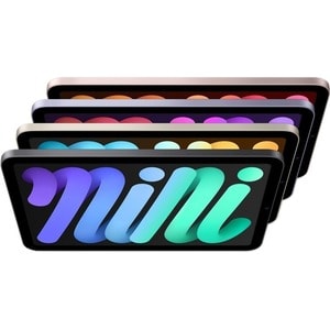 Apple iPad mini (6th Generation) A2567 Tablet - 8.3" - Apple A15 Bionic Hexa-core - 4 GB - 256 GB Storage - iPadOS 15 - Pi