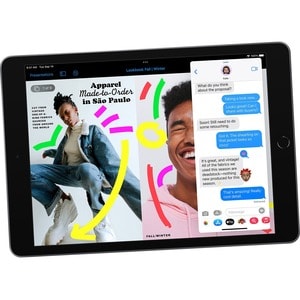 Apple iPad (9th Generation) A2603 Tablet - 10.2" - Apple A13 Bionic Hexa-core - 64 GB Storage - iPadOS 15 - 4G - Space Gra