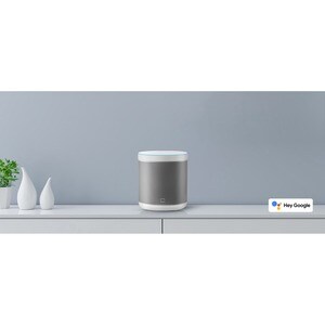 MI Bluetooth Smart Speaker - 12 W RMS - Google Assistant Supported - White - Wireless LAN