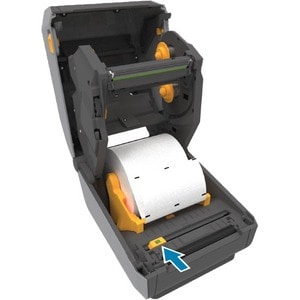 Zebra ZD621R Desktop Thermal Transfer Printer - Monochrome - Label/Receipt Print - Ethernet - USB - USB Host - Serial - RF