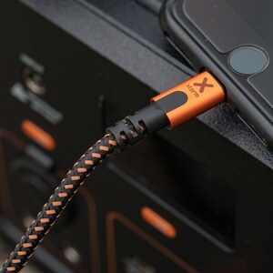 Cavo per trasferimento dati Xtorm Xtreme - 1,50 m Micro-USB/USB - Estremità 2: 1 x Micro USB - Male - Nero, Arancione