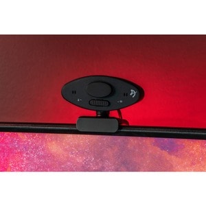 Arozzi Occhio Webcam - 2 Megapixel - 30 fps - USB 2.0 Type A - 1920 x 1080 Video - CMOS Sensor - Auto-focus - Microphone -