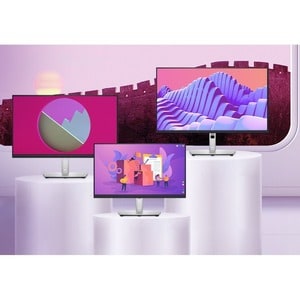 Dell P2722H 27" Class Full HD LCD Monitor - 16:9 - 68.6 cm (27") Viewable - In-plane Switching (IPS) Technology - WLED Bac