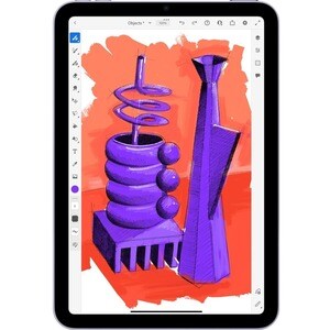 Apple iPad mini (6th Generation) A2567 Tablet - 8.3" - Apple A15 Bionic Hexa-core - 4 GB - 64 GB Storage - iPadOS 15 - Pur