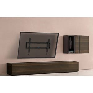 Neomounts Wall Mount for TV - Black - 1 Display(s) Supported - 109.2 cm to 218.4 cm (86") Screen Support - 70 kg Load Capa