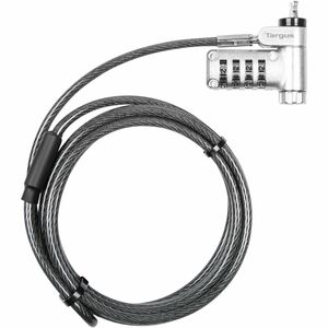 Targus DEFCON ASP96RGL Cable Lock For Monitor, Notebook, Docking Station, IP Phone - 198.12 cm (78") Cable - Resettable - 