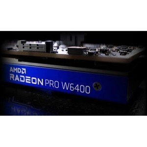 AMD Radeon Pro W6400 显卡 - 4 GB GDDR6 - 半高 - 7680 x 4320 - DP接口 - 2 x DisplayPort