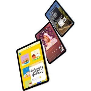 Apple iPad Air (5th Generation) 平板 - 27.7 cm (10.9") - Apple M1 - 8 GB - 256 GB 存储 - 星光色 - M1 八核（8 核） - 2360 x 1640 - 面内交换