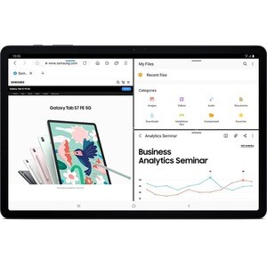 Samsung Galaxy Tab S7 FE SM-T733 Tablet - 12.4" WQXGA - Octa-core 2.40 GHz 1.80 GHz) - 6 GB RAM - 128 GB Storage - Android