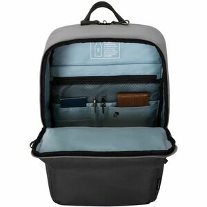 Targus Sagano EcoSmart TBB634GL Carrying Case (Backpack) for 39.6 cm (15.6") to 40.6 cm (16") Notebook - Grey - Drop Resis