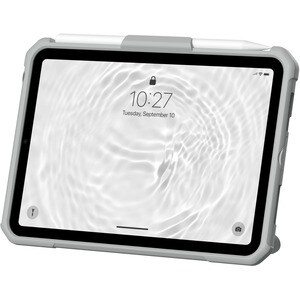 Urban Armor Gear Scout Tablet Case - For Apple iPad mini (6th Generation) Tablet - White, Gray - Rugged