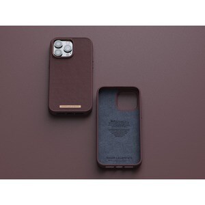 Coque Njord - pour Apple iPhone 14 Pro Smartphone - Marron foncé - Résistant aux chocs, Résistant aux rayures, À l'abri de