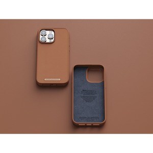 Funda Njord - para Apple iPhone 14 Pro Max Smartphone - Cognac - Resistente a Caídas, Resistencia a arañazos, Antipolvo - 