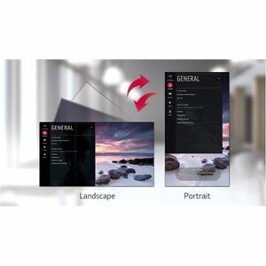 LG Slim Bezel 55VM5J-H Digital Signage Display - 55" LCD - In-plane Switching (IPS) Technology - 24 Hours/7 Days Operation