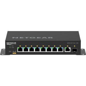 Netgear AV Line M4250 GSM4210PD Ethernet Switch - 8 Ports - Manageable - 10 Gigabit Ethernet - 10GBase-T, 10GBase-X - 3 La