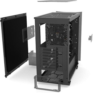 be quiet! Pure Base 500 FX Computergehäuse - ATX, Micro ATX, Mini ITX Motherboard Supported - Midi-Tower - Acrylnitril-But