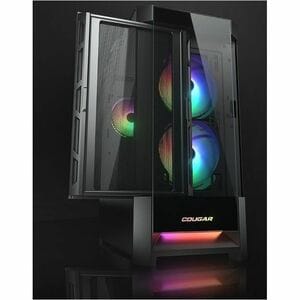 COUGAR Duoface RGB CGR-5ZD1B-RGB Gabinete para computadora gamer - Mini ITX, Micro ATX, ATX, EATX, SSI CEB Placa base admi