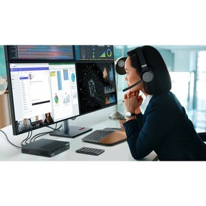 Lenovo ThinkCentre M90q Gen 3 11U50009SP Desktop Computer - Intel Core i7 12th Gen i7-12700 - vPro Technology - 16 GB - 51