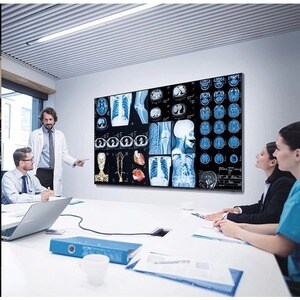 LCD Pantalla digital Signage Samsung QM43B 109.2cm (43") - 3840 x 2160 - 500cd/m² - 2160p - USB - HDMI - En Serie - LAN in