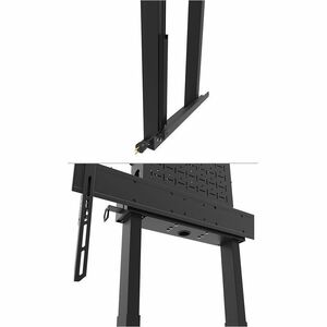 Neomounts Wall Mount for Display - Black - Height Adjustable - 1 Display(s) Supported - 139.7 cm to 254 cm (100") Screen S