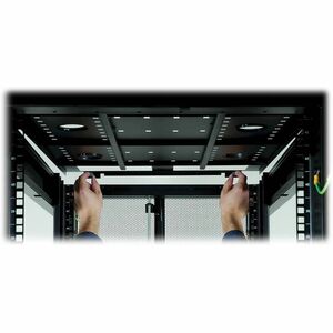 Tripp Lite by Eaton SmartRack SR42UB 42U Rack Cabinet - 482.60 mm Rack Width - Black