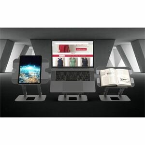 j5create JTS127-N Höhenverstellbar Notebook-Ständer - Bildschirmgröße: Bis zu 16 Zoll (40,64 cm) - 4 kg TragfähigkeitDispl