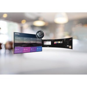 LG 50UR640S 127 cm (50") LCD Digital Signage Display - 3840 x 2160 - Direct LED - 400 cd/m² - 2160p - USB - HDMI - Serial 