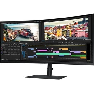 Samsung ViewFinity S6 S34A650UBU 34" Class UW-QHD Curved Screen LCD Monitor - 21:9 - Black - 86.4 cm (34") Viewable - Vert