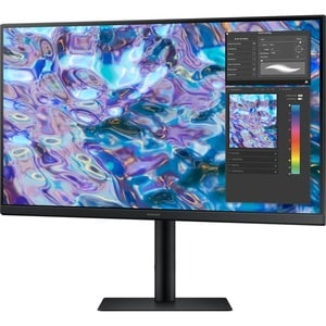 Samsung S27B610EQU 27" Class WQHD LCD Monitor - 16:9 - Black - 68.6 cm (27") Viewable - In-plane Switching (IPS) Technolog