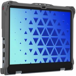 Extreme Shell-F2 Slide Case for Lenovo 500e/w G4 Chromebook 12" (Gray/Clear) - For Lenovo Chromebook - Gray, Clear - Scrat