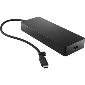HP USB Type C Docking Station for Notebook, Mobile Workstation - Charging Capability - Black - Portable - 4K - 3840 x 2160