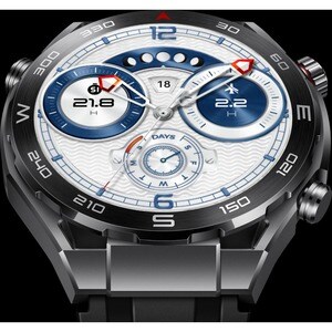 Huawei WATCH Ultimate Smartwatch - 48,50 mm Case Height - 48,50 mm Case Width - Schwarz Case Color - Schwarz Band Color - 