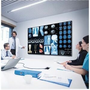 Samsung Crystal UHD Signage QMC - 55" LCD - Vertical Alignment (VA) - 24 Hours/7 Days Operation - 3840 x 2160 - 16:9 - 8 m