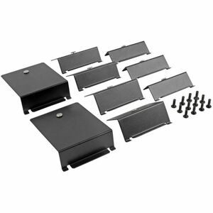 Tripp Lite series SmartRack SRWF6UMOD Cable Organizer - Black Powder Coat - Structured Wiring Enclosure - 3U Rack Height -