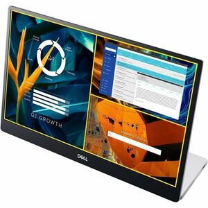 Monitor LED Dell P1424H 14.0" (35.6cm) Class Full HD - 16:9 - Gris - 14" (35.6cm) Viewable - Tecnología conmutación en el 
