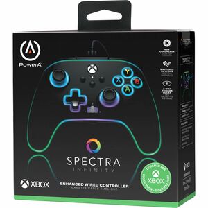 PowerA Spectra Infinity Enhanced Wired Controller for Xbox Series X|S - Cable - Xbox Series S, Xbox Series X - 3.05 m Cable