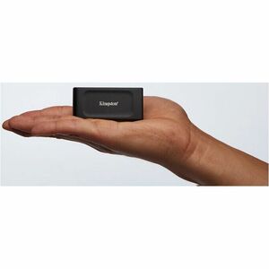 Kingston Tragbar Solid State-Laufwerk - Extern - 2 TB - Schwarz - Speichersystem Unterstütztes Gerät - USB 3.2 (Gen 2) - 1