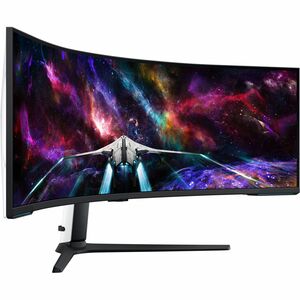 Samsung Odyssey Neo G9 S57CG952NU 57 Zoll Klasse DUHD Gekrümmter Bildschirm Gaming-LED-Monitor - 32:9 Format - Schwarz, We
